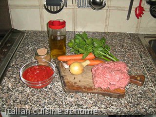 ragout bolognese ingredients