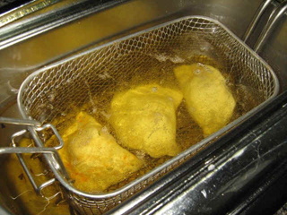 frying panzerotti