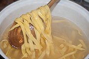 boilng egg pasta