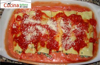 sprinkled cannelloni