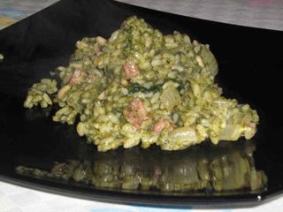 risotto with nettles