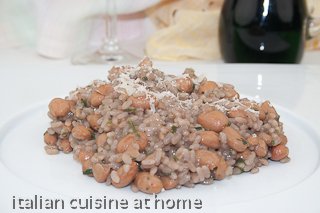 beans risotto